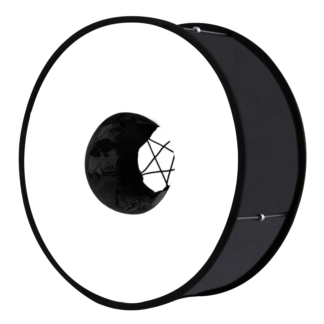 PULUZ 45cm - Rund makro & porträtt-softbox för Speedlights