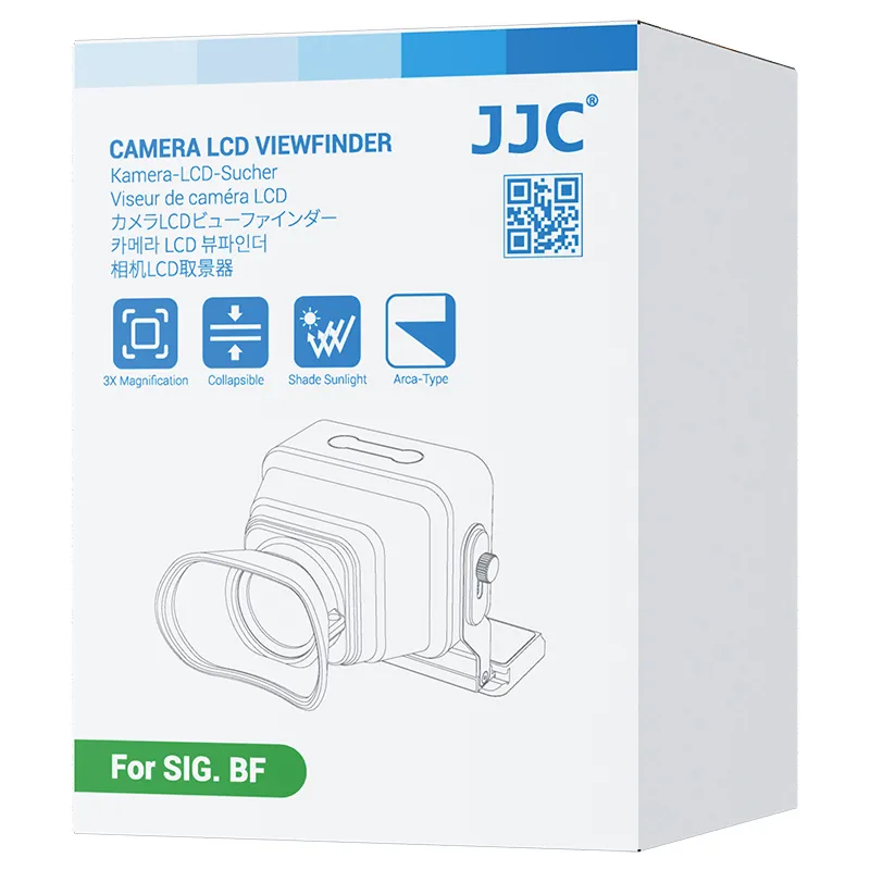  JJC LCD-sökare för Sigma BF-kameror – 3x förstoring & Arca-Swiss från Kamda – snabb leverans och trygg e-handel