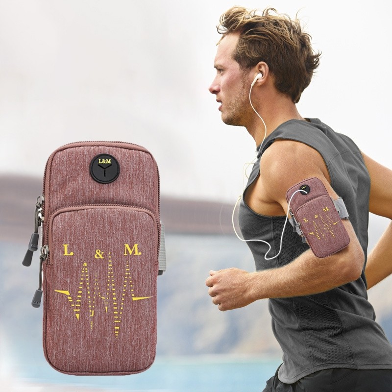 L&M Universalt Sportarmband 5.4-6.2 tum