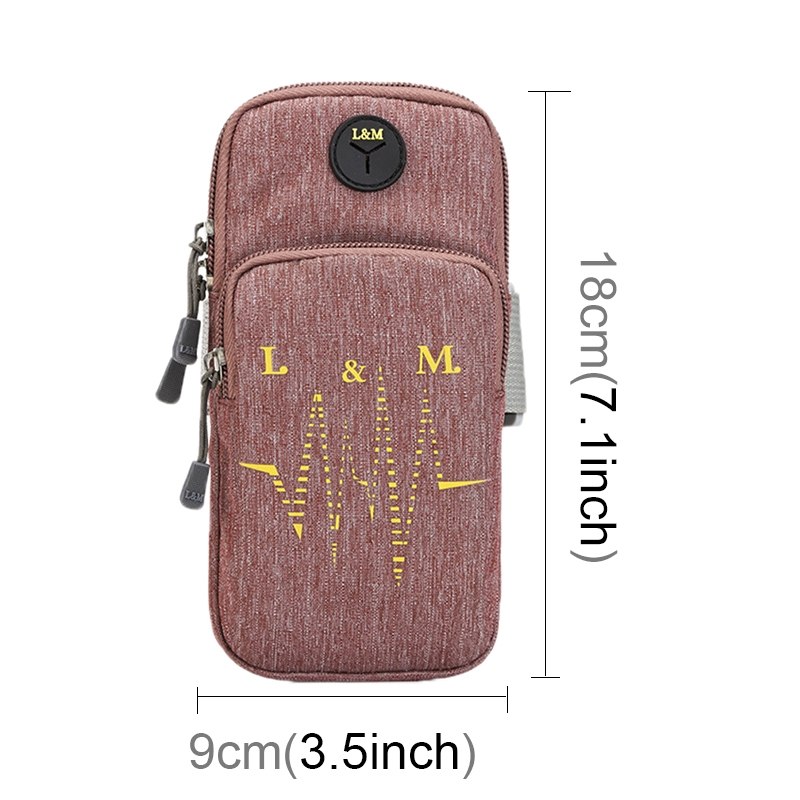 L&M Universalt Sportarmband 5.4-6.2 tum