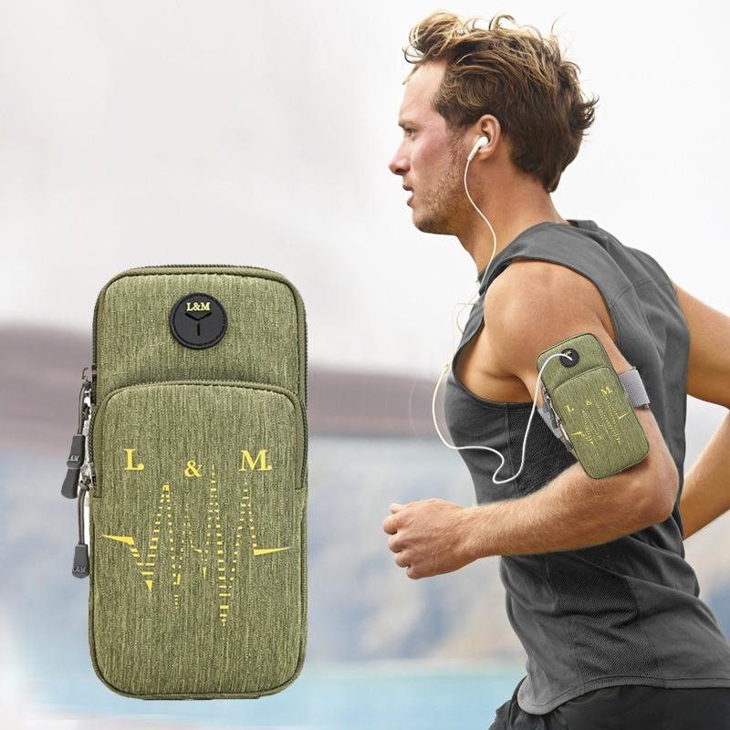 L&M Universalt Sportarmband 5.4-6.2 tum