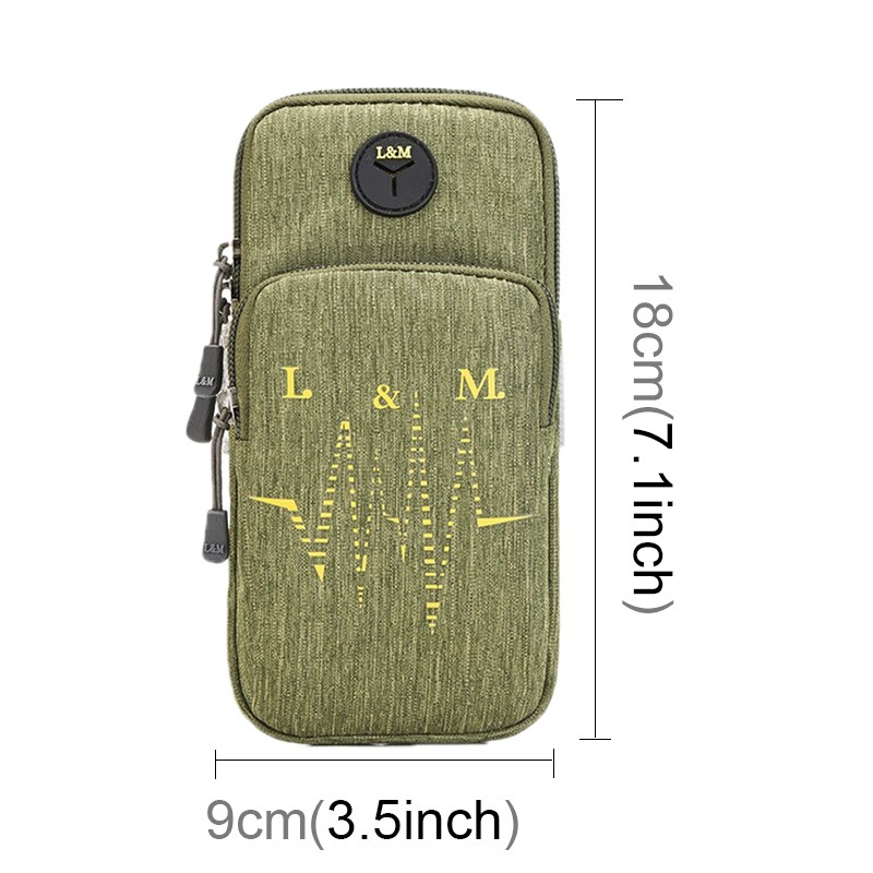 L&M Universalt Sportarmband 5.4-6.2 tum