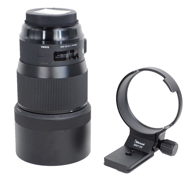 iShoot Stativfäste för Sigma 135mm f/1.8 DG HSM ART