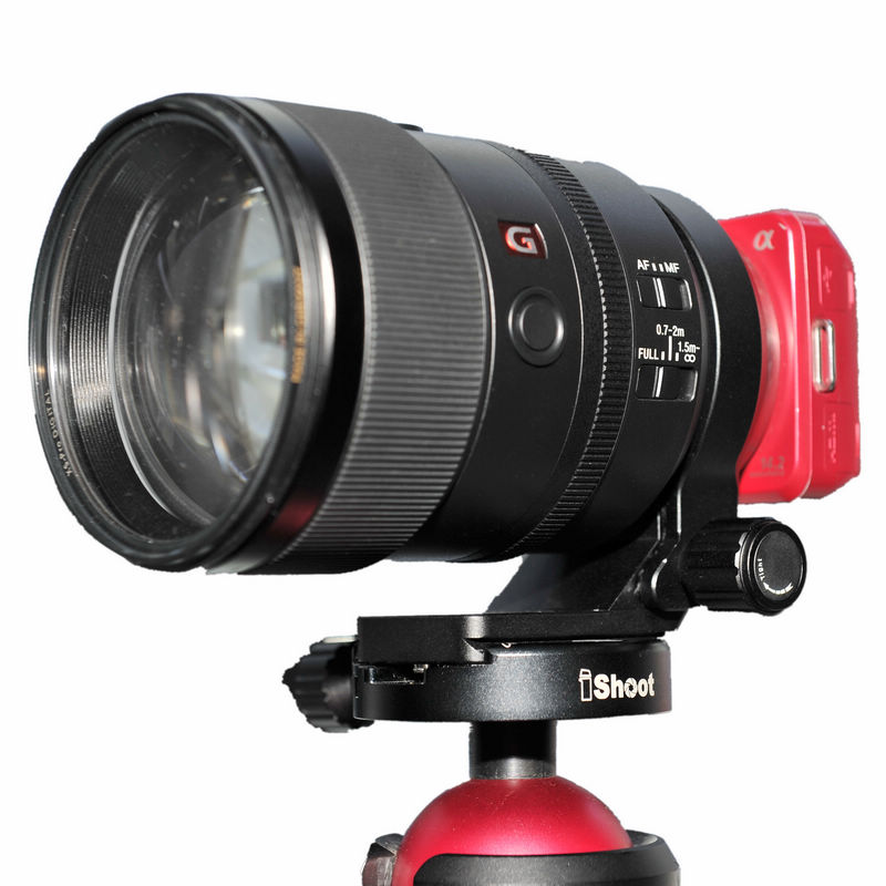 iShoot Stativfäste för Sony FE 135mm F1.8 GM med flera