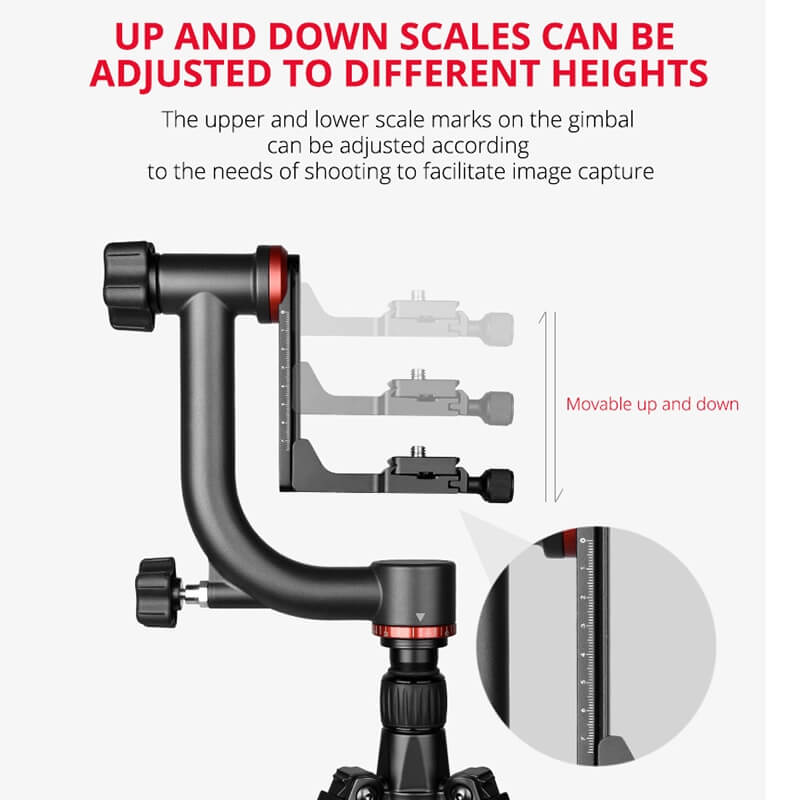  YELANGU A201: Stabil Gimbal för Kraftigare Kameror och Objektiv från Kamda – snabb leverans och trygg e-handel
