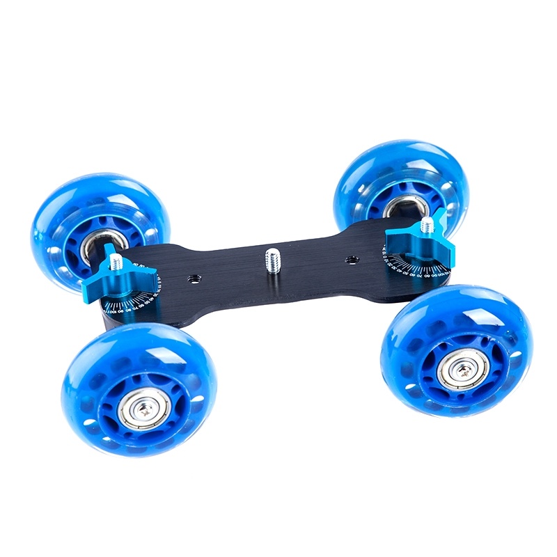 DEBO First Generation Dolly Car för DSLR / Videokamera (Blå)