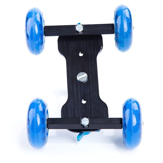 DEBO First Generation Dolly Car för DSLR / Videokamera (Blå)