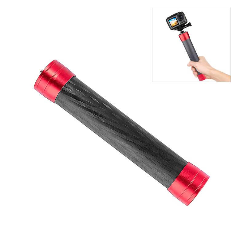 Puluz Stativförlängare 21cm av kolfiber för Gimbal och stativ