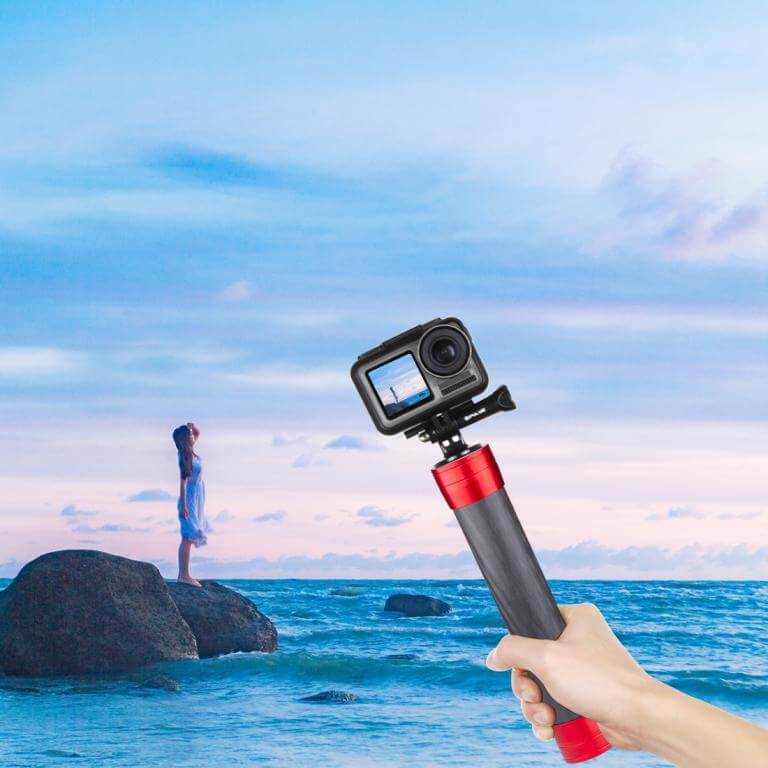 Puluz Stativförlängare 21cm av kolfiber för Gimbal och stativ