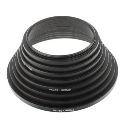 Step Down Ringar 49-82mm 8st