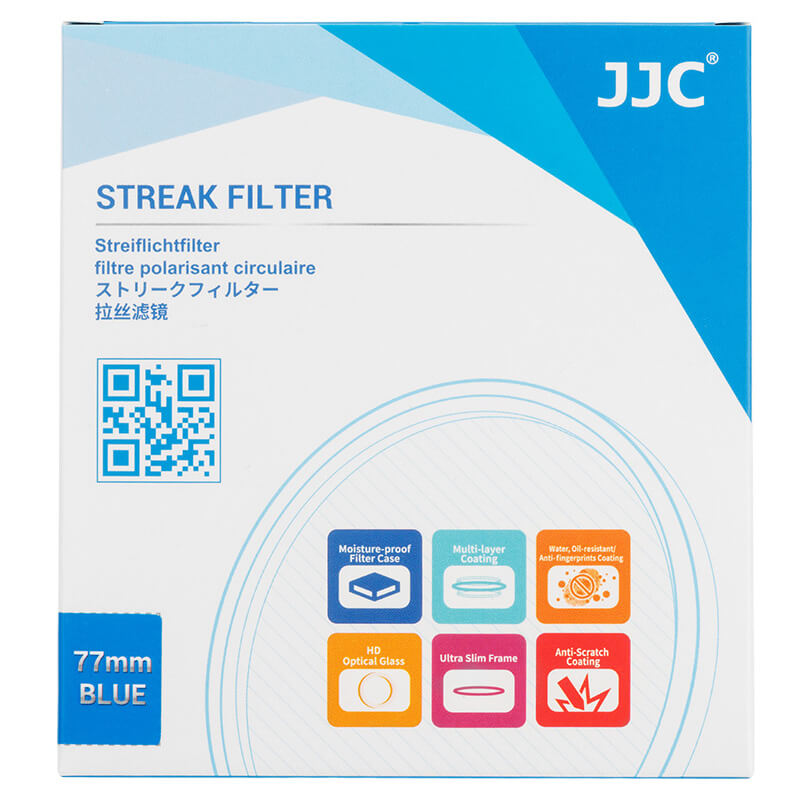  JJC Blue Streak Filter skapar snygga ljusstrlar