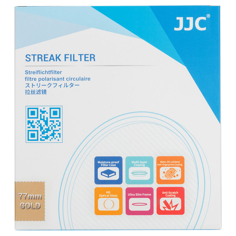  JJC Gold Streak Filter skapar snygga ljusstrlar