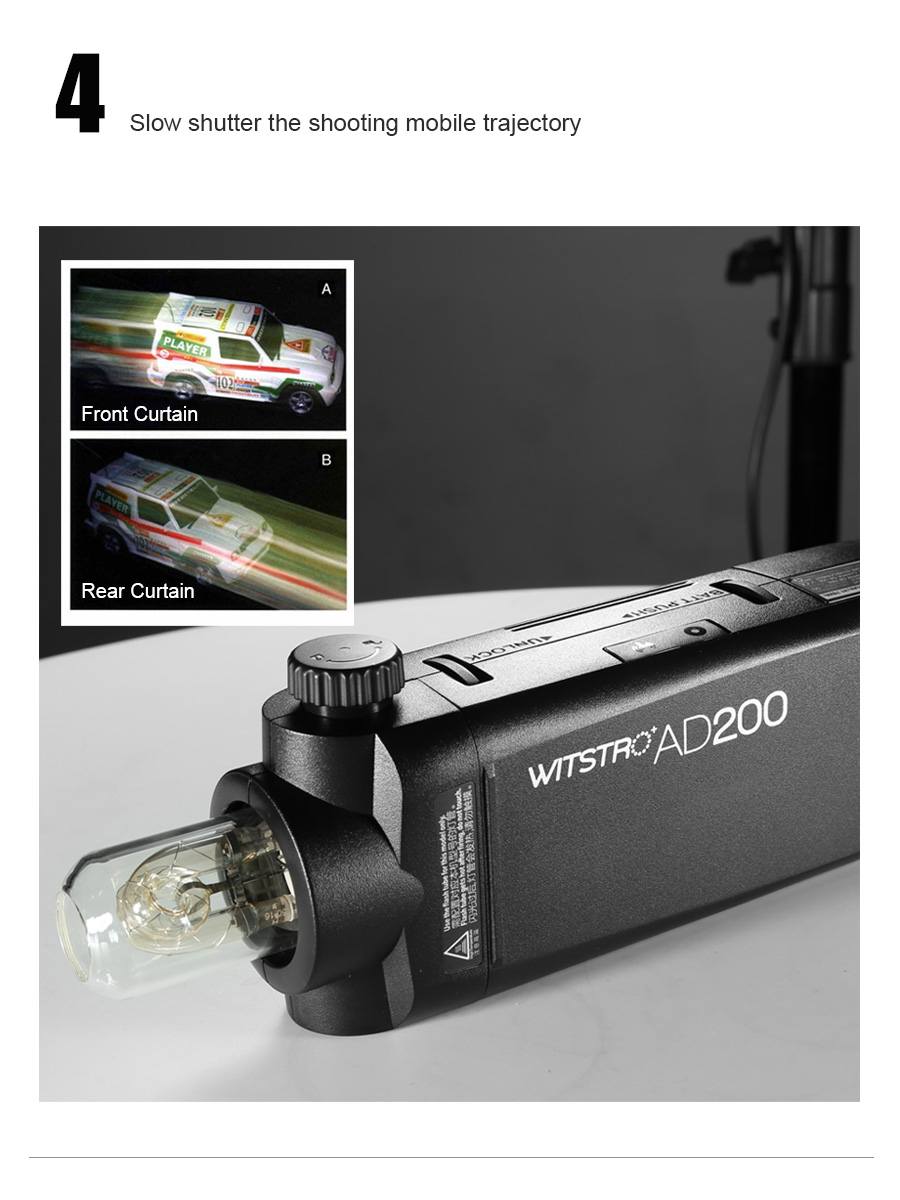  Godox AD200 TTL Pocketblixt-kit UTGÅTT KÖP AD200 Pro