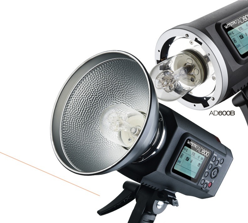  Godox Witstro [TTL] AD600B Studioblixt-kit med fäste för bowens