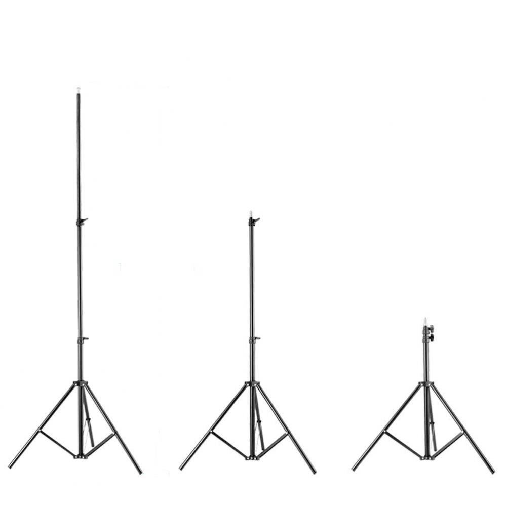  Studiostativ/ belysningsstativ 370cm luftdmpat rejl modell