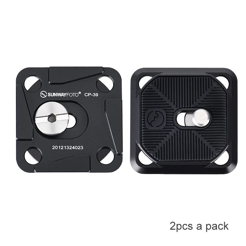  Sunwayfoto CP-39 snabbplatta (2-pack) – Arca-Swiss-kompatibel från Kamda – snabb leverans och trygg e-handel