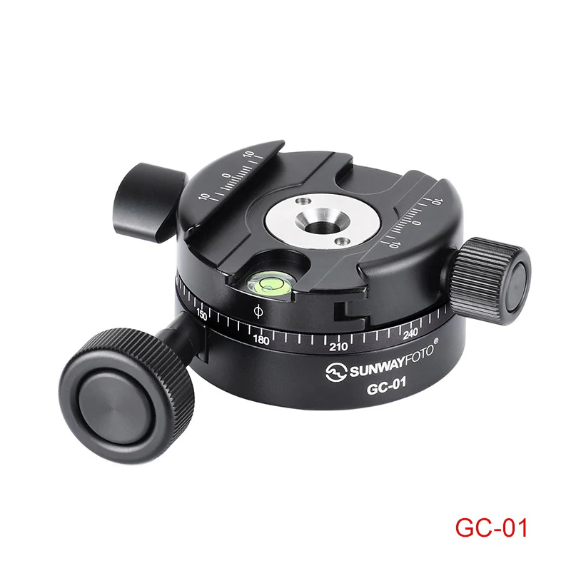  Sunwayfoto GC-01 Gear Panning Clamp – precisionshuvud för panorama & arkitektur från Kamda – snabb leverans och trygg e-handel
