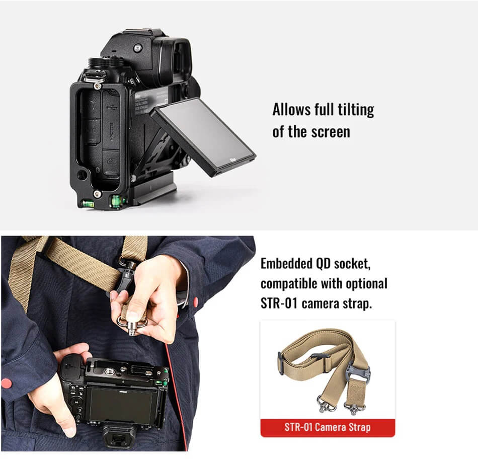  Sunwayfoto L-Bracket fr Nikon Z6/Z7/Z6 II/Z7 II