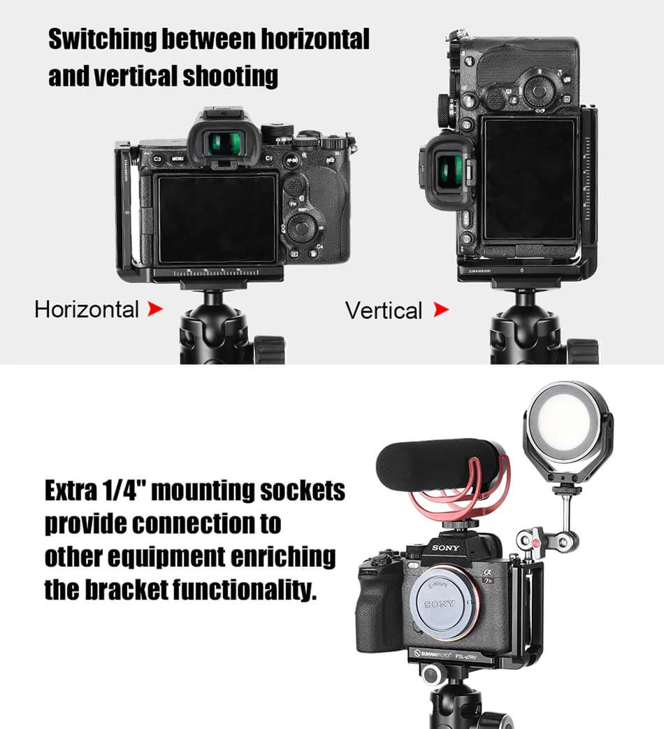  Sunwayfoto L-Bracket fr Sony A7RV