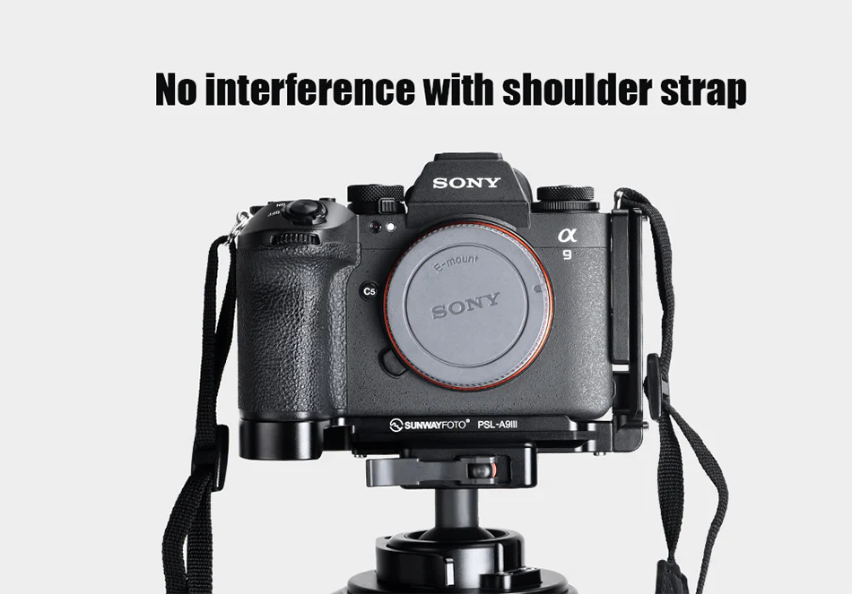 Sunwayfoto L-Bracket för Sony A9III & A1II från Kamda – snabb leverans och trygg e-handel