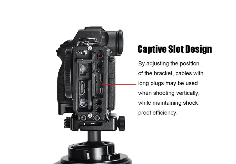 Sunwayfoto L-Bracket för Sony A9III & A1II från Kamda – snabb leverans och trygg e-handel