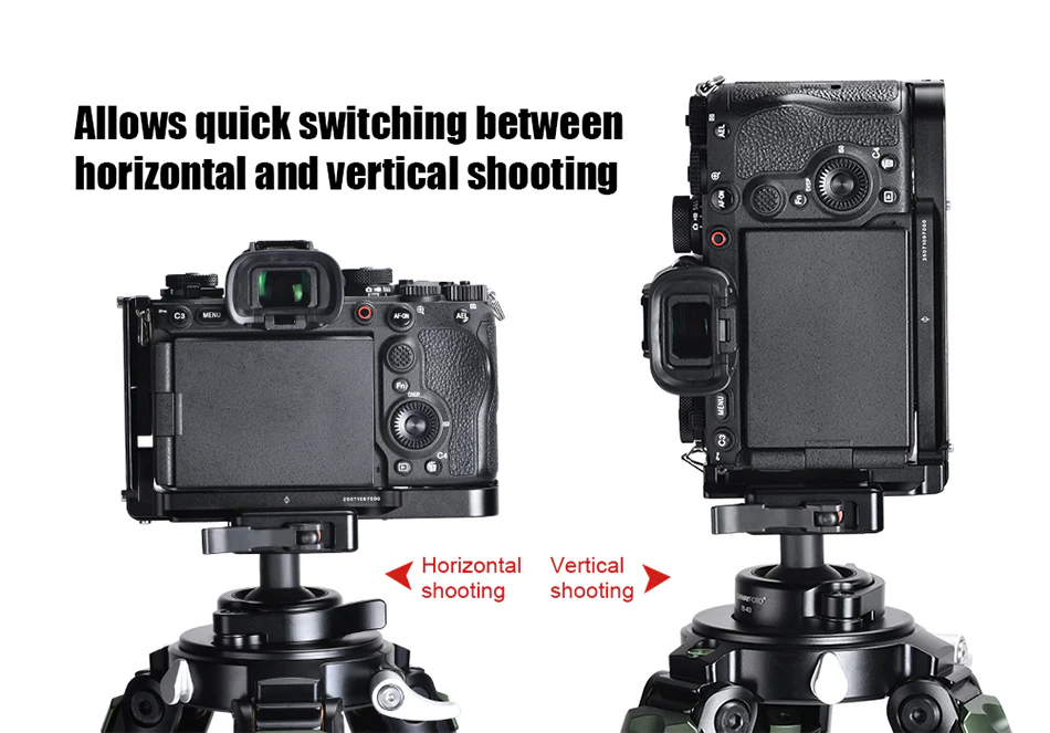 Sunwayfoto L-Bracket för Sony A9III & A1II från Kamda – snabb leverans och trygg e-handel