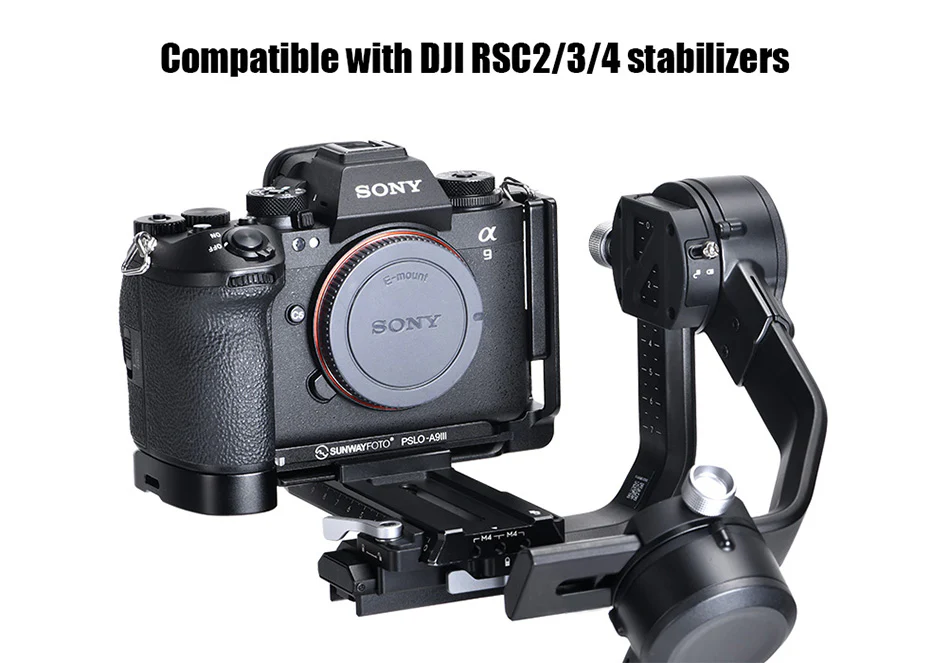  Sunwayfoto L-fäste i ett stycke för Sony A9 III & A1 II – Arca-Swiss från Kamda – snabb leverans och trygg e-handel