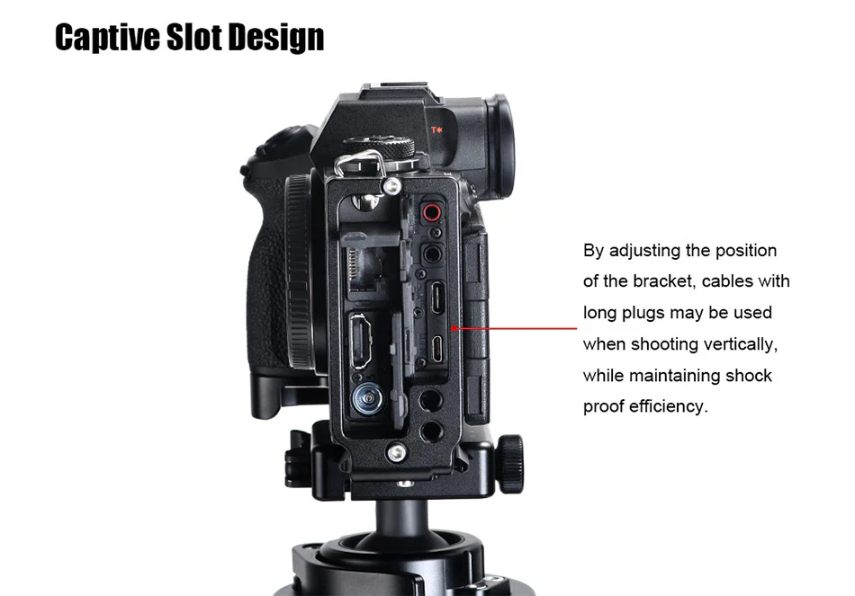  Sunwayfoto L-fäste i ett stycke för Sony A9 III & A1 II – Arca-Swiss från Kamda – snabb leverans och trygg e-handel