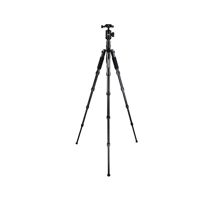Kamerastativ 135cm 2i1 med kulled - Kiwifoto Pro