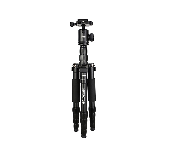 Kamerastativ 135cm 2i1 med kulled - Kiwifoto Pro