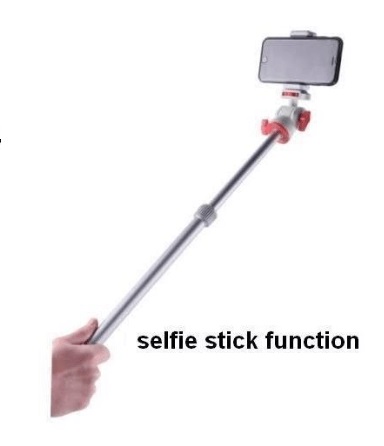  Nest Multifunktionell Selfiepinne/kamerastativ med mobilhållare