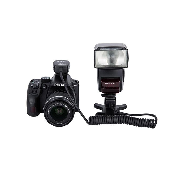  JJC FC-P3 TTL Blixtkabel fr Pentax Speedlite 2-Sortering