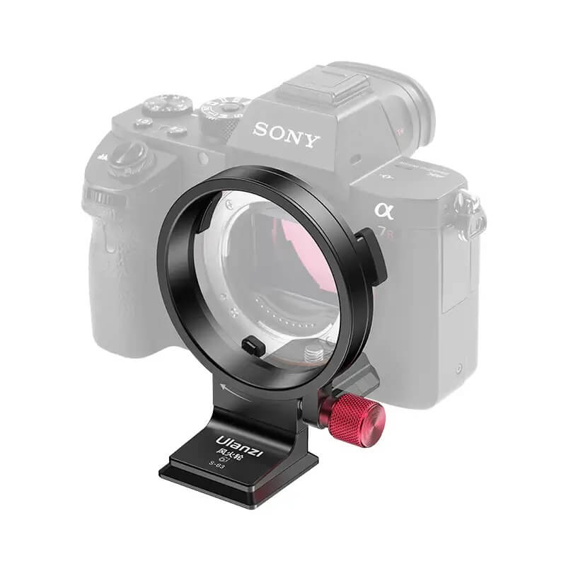  Ulanzi Stativfste roterbart fr Sony Alpha & 63.5mm objektiv