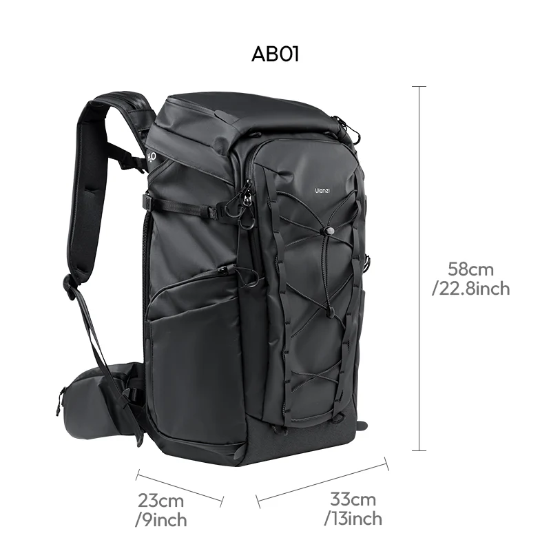  Ulanzi AB01 Outdoor kameraryggsäck 38L med U-Tag från Kamda – snabb leverans och trygg e-handel