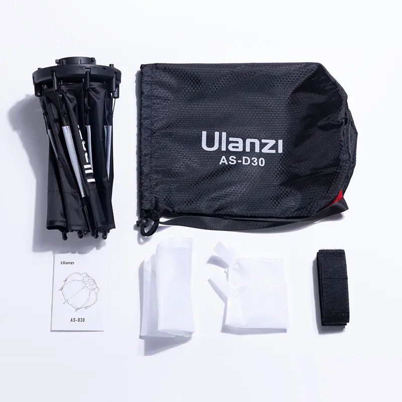  Ulanzi AS-D30 Octabox 30cm med Mini Bowens-fäste från Kamda – snabb leverans och trygg e-handel
