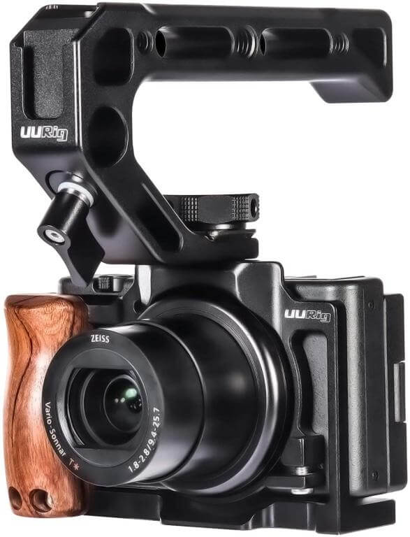 Ulanzi Kamerabur med trähandatg för Sony ZV1