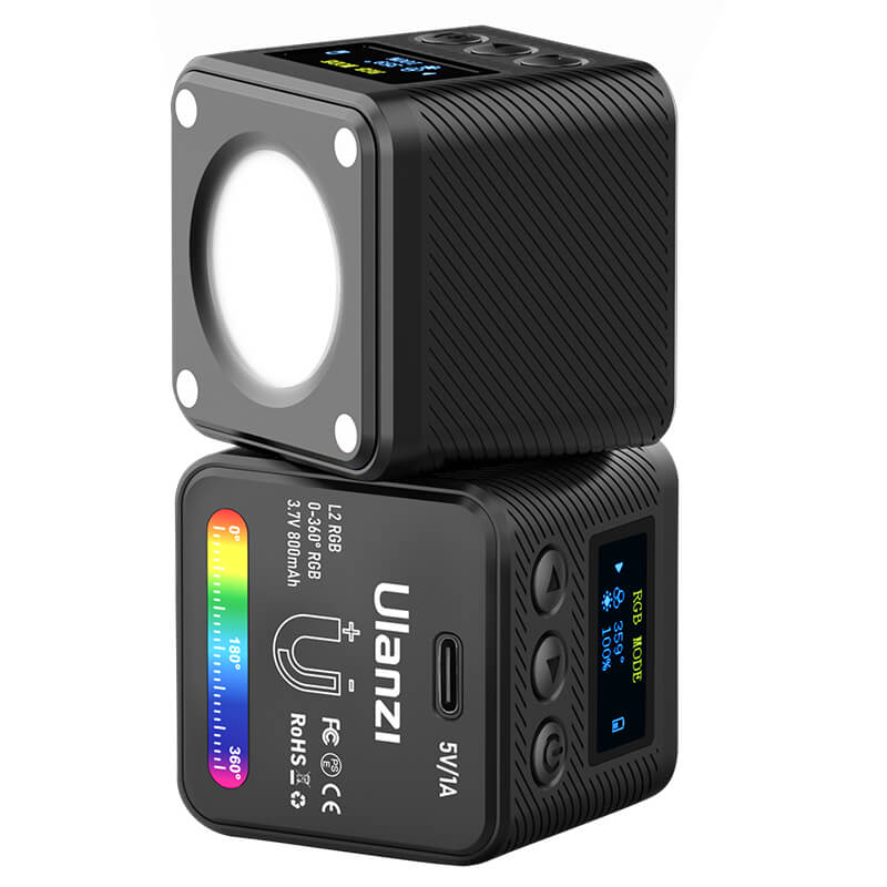 Köp Ulanzi Led-lampa RGB för kamera mobil | Kamda
