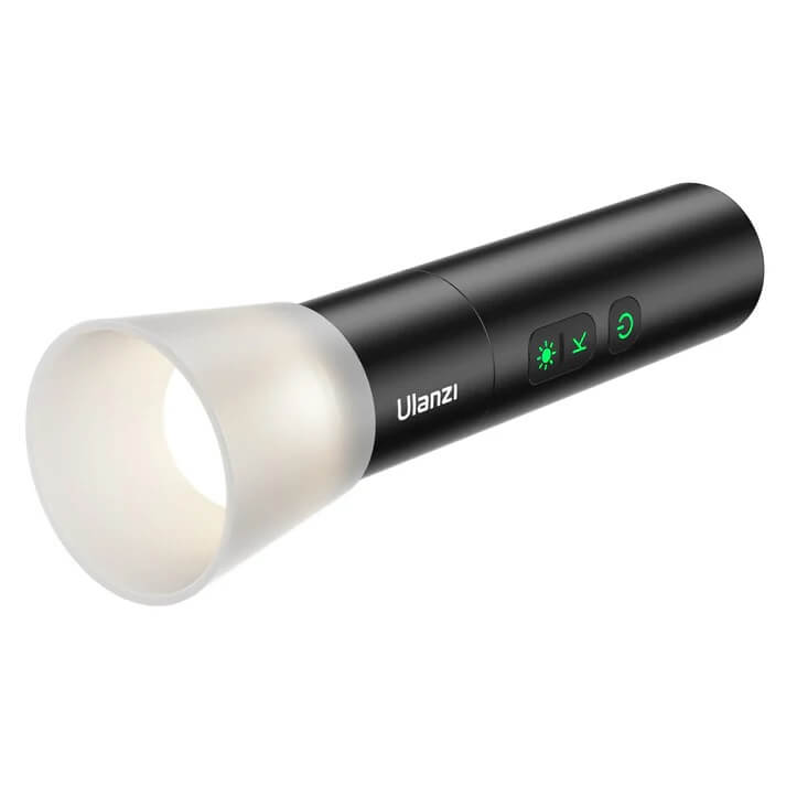  Ulanzi LM07 laddningsbar LED-ficklampa fr inspelning