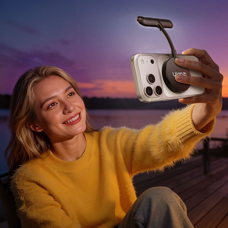  Ulanzi M10 – Magnetisk LED-lampa för mobil med flexibel arm och MagSafe från Kamda – snabb leverans och trygg e-handel