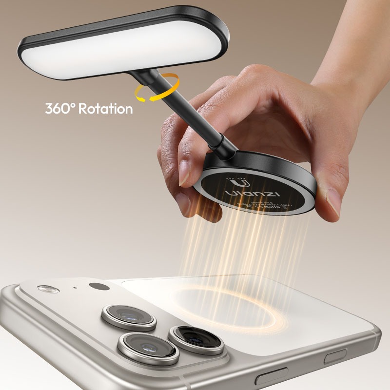  Ulanzi M10 – Magnetisk LED-lampa för mobil med flexibel arm och MagSafe från Kamda – snabb leverans och trygg e-handel