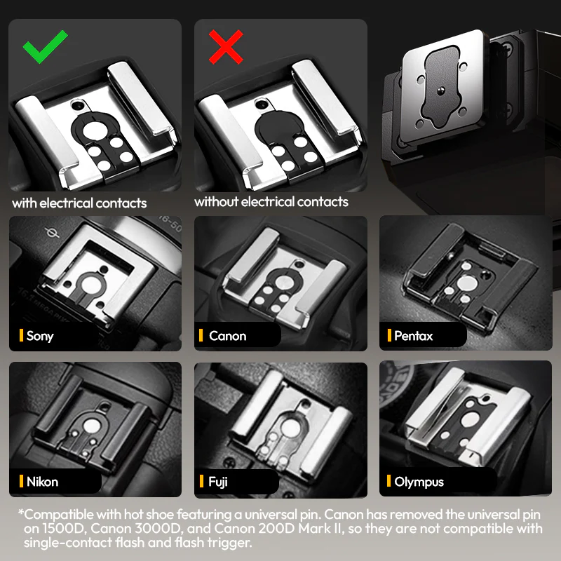 Ulanzi SL03 Spark Lite - Kompakt blixt med LED-lampa från Kamda – snabb leverans och trygg e-handel