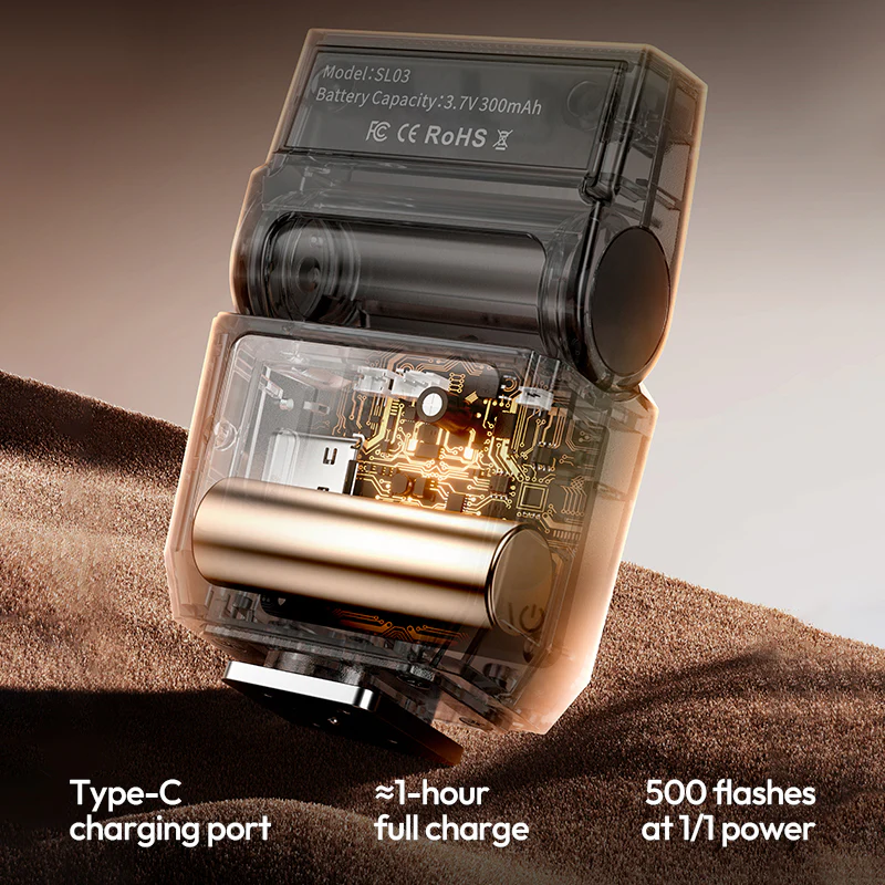 Ulanzi SL03 Spark Lite - Kompakt blixt med LED-lampa från Kamda – snabb leverans och trygg e-handel