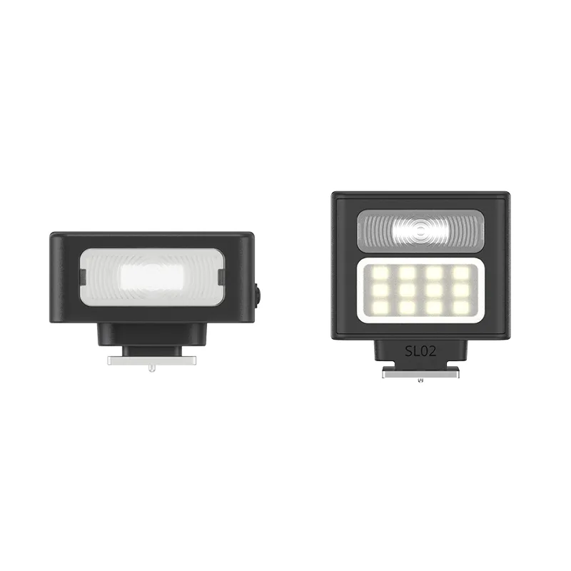 Ulanzi SL02 Spark Lite - Kompakt blixt med LED-lampa