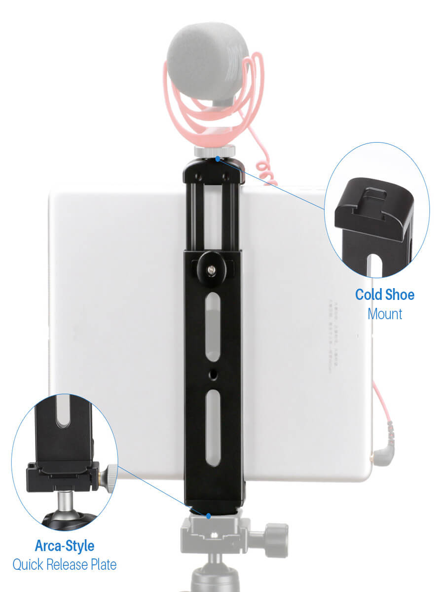 Ulanzi Stativhållare för Surfplattor/Tablet med Arca Swiss design