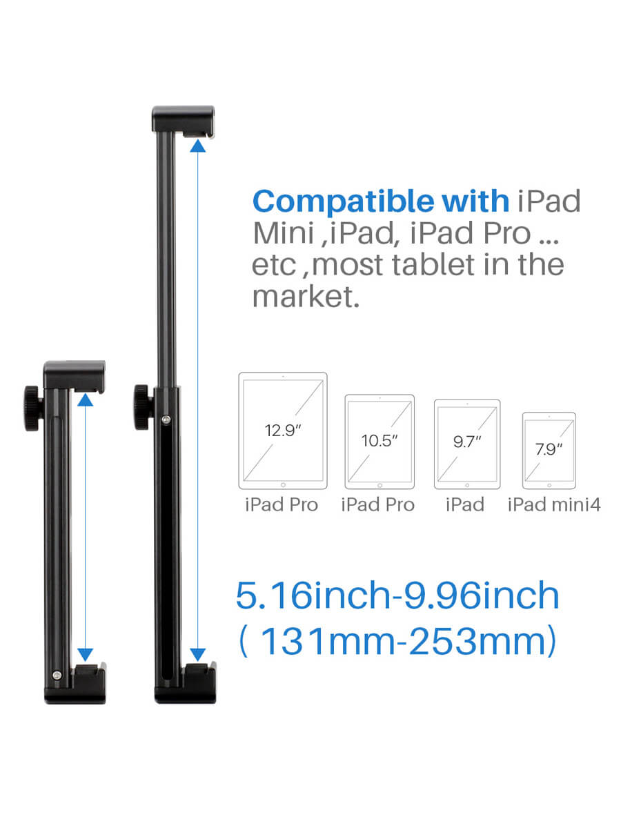  Ulanzi Stativhllare fr Surfplattor/Tablet med Arca Swiss design