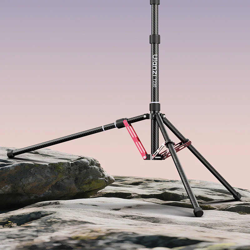  Ulanzi T230 – portabelt kolfiber-belysningsstativ 230 cm med vändbara ben från Kamda – snabb leverans och trygg e-handel