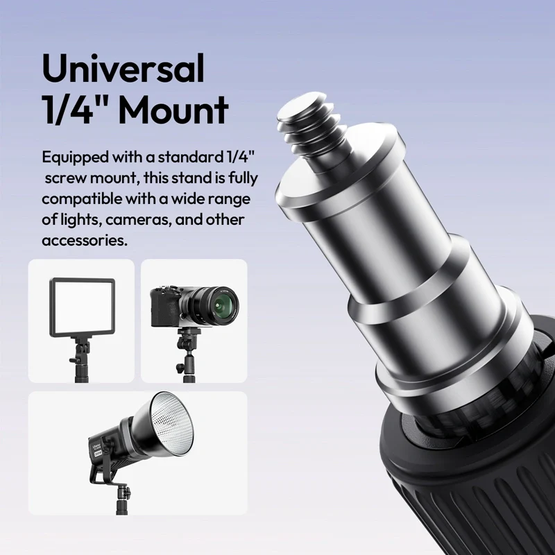  Ulanzi T230 – portabelt kolfiber-belysningsstativ 230 cm med vändbara ben från Kamda – snabb leverans och trygg e-handel