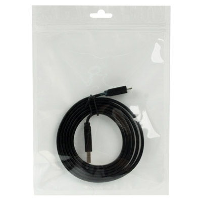USB-kabel 2.0 till Micro USB 1.5 meter Platt kabel