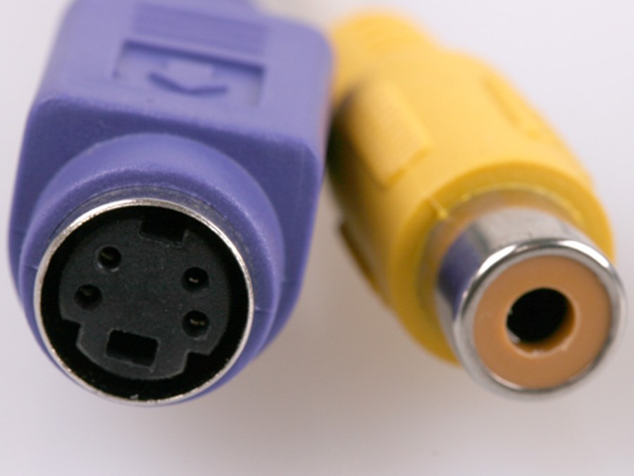  VGA hane - S-Video RCA adapter