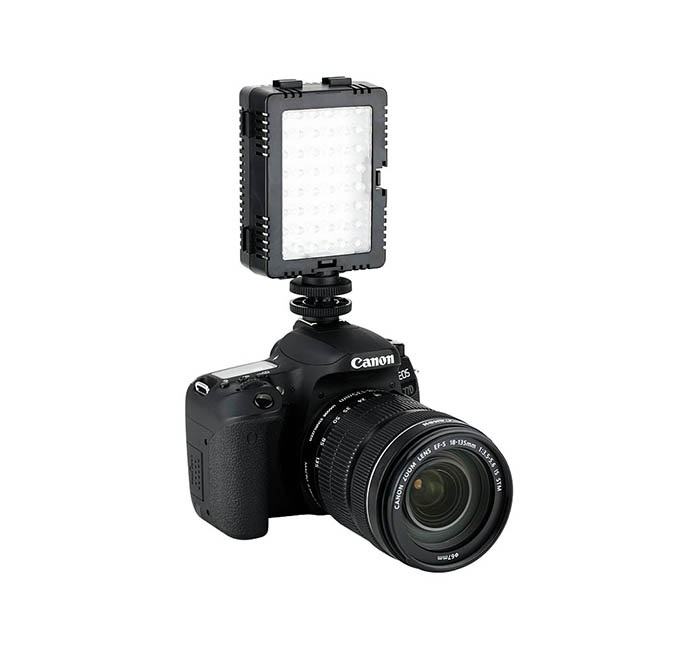  JJC Videolampa med 48st lysdioder LED-48DII